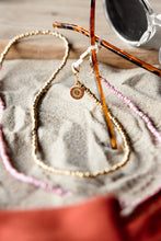 Load image into Gallery viewer, Hanoi pink and gold bead
